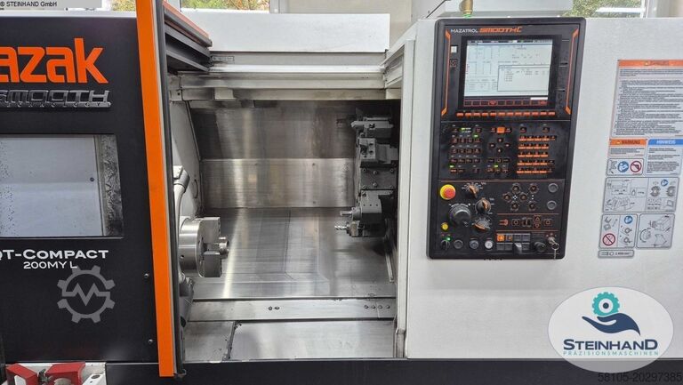 Centrul de strunjire și frezare CNC MAZAK QT-Compact 200MY L
