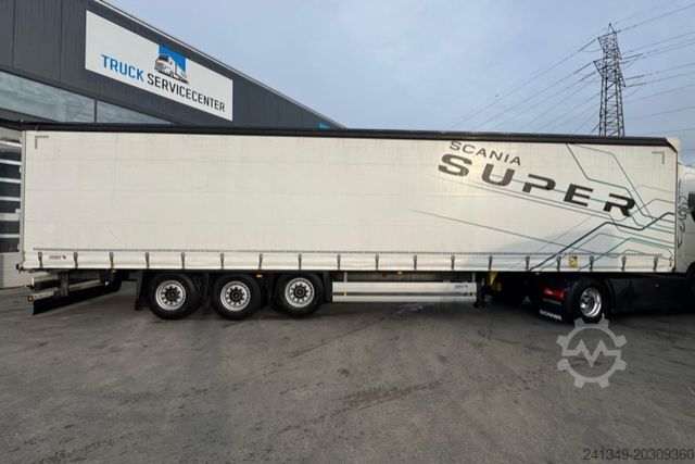 Отворено полуремарке с брезент SCHMITZ CARGOBULL SCB S3T