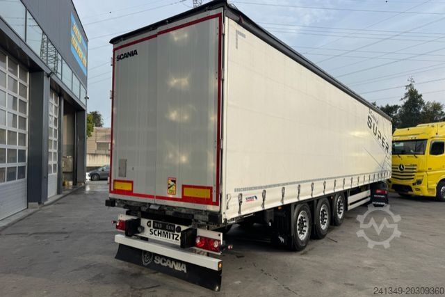 Отворено полуремарке с брезент SCHMITZ CARGOBULL SCB S3T