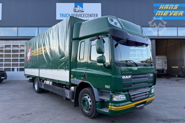 Камион платформа с брезент DAF CF75.310 4x2