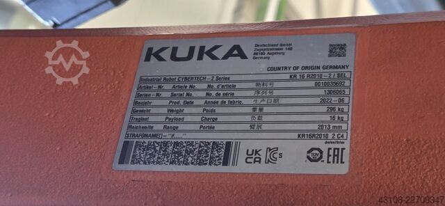 Robot industriel KUKA KR 16 R2010-2