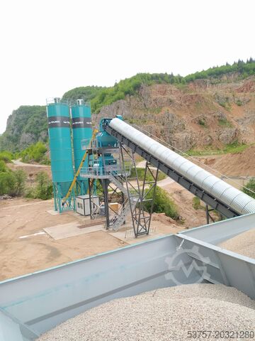 Concrete mixing plant, concrete plant CONSTMACH 100 M3/H Fixed Concrete Batching Plant