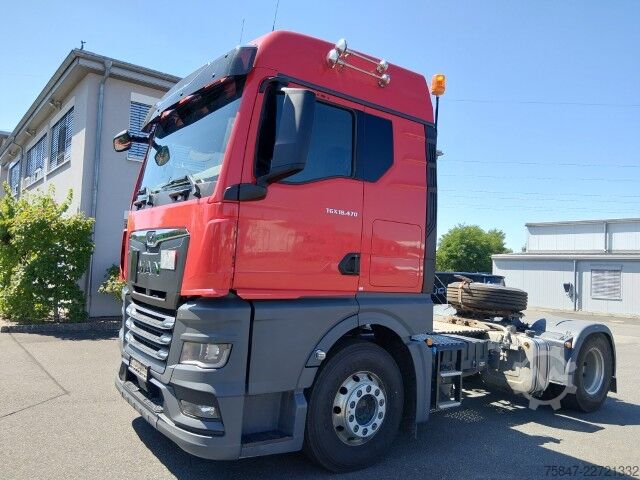 Tractor estándar MAN TGX 18.470 BL Kipphydraulik Retarder Alu