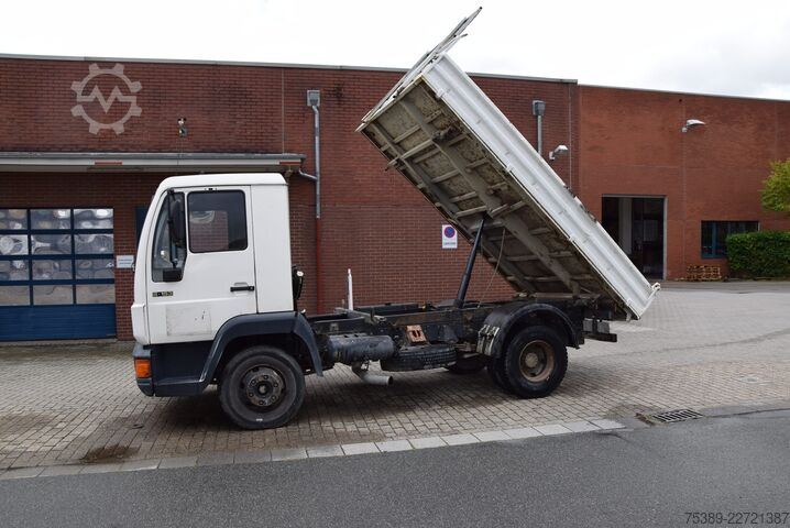 Transporter mit Kipper MAN L2000  8.153 Meiller Kipper 2xAHK HU 04-27