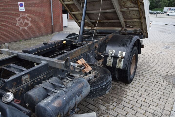 Transporter mit Kipper MAN L2000  8.153 Meiller Kipper 2xAHK HU 04-27