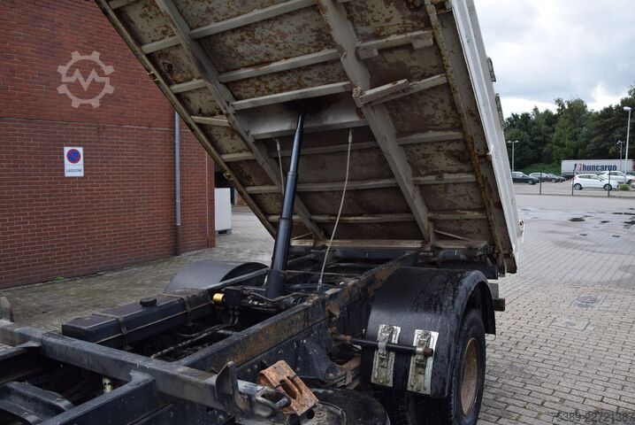 Transporter mit Kipper MAN L2000  8.153 Meiller Kipper 2xAHK HU 04-27