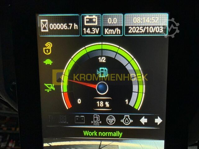 Пълзящ товарач XCMG XC7-TV12 Bosklepel