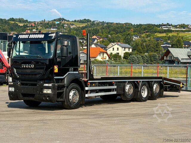 견인차 IVECO STRALIS 360 Abschleppwagen 9,30 m + FUNK!