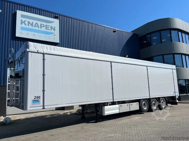 Schubboden Knapen Trailers K200 - 92m3 Liftas ALU chassis *Nieuw / Neu*