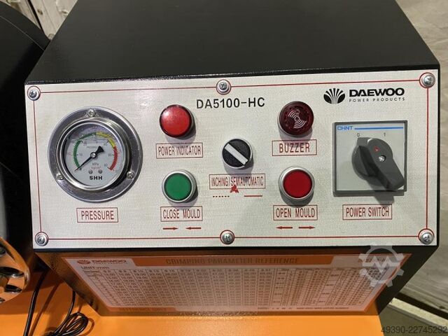 New hose assembly machine, hydraulic hose press, hose press, like UNIFLEX HM 200.2 - hose DAEWOO DA5100-HC