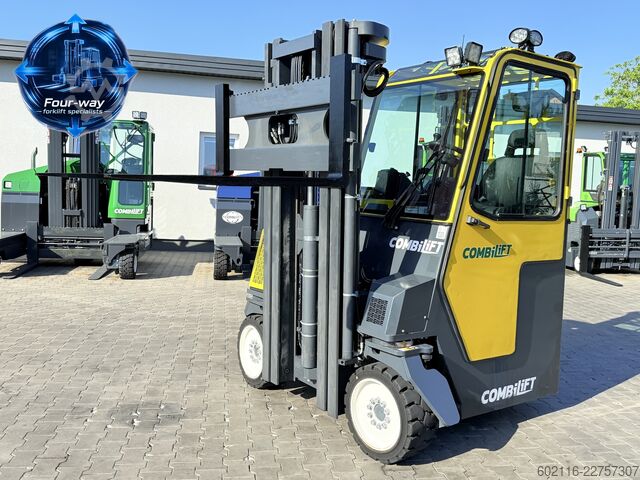 Karrocë pirunësh me katër drejtime Combilift CB4000 DIESEL TRIPLEX 5200 FULL CABIN