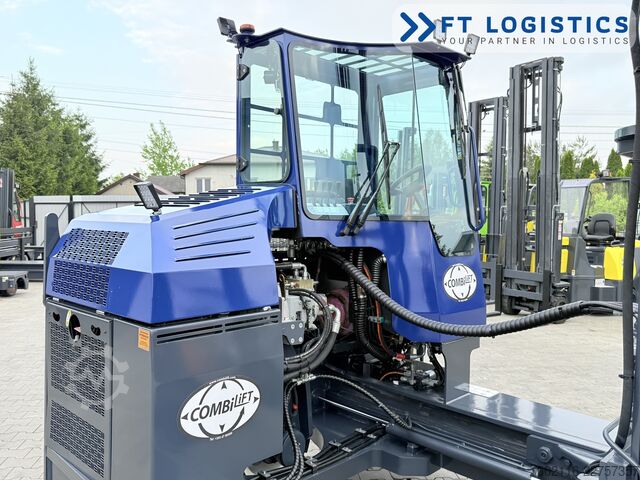 čtyřcestný vysokozdvižný vozík Combilift C4000 GAS TRIPLEX 5550 POSITIONER CABIN