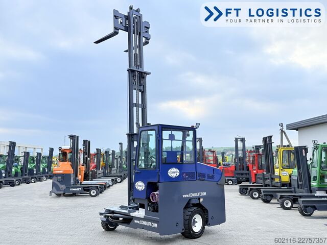 čtyřcestný vysokozdvižný vozík Combilift C4000 GAS TRIPLEX 5550 POSITIONER CABIN