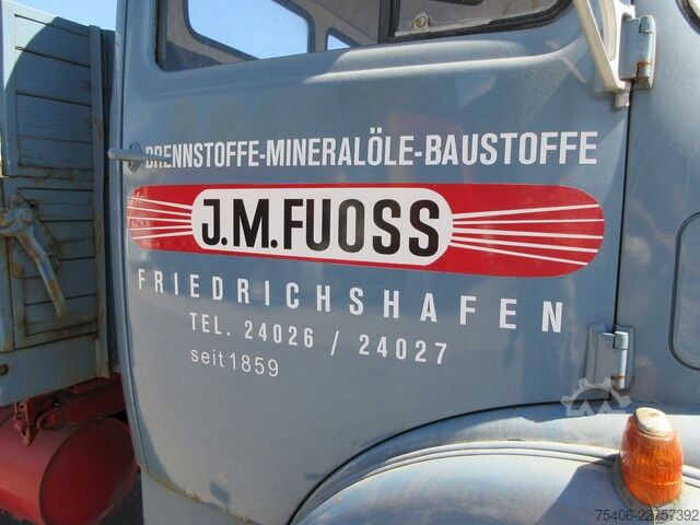 Van pikap mercedes-benz 710 Kipper Rundhauber AHK