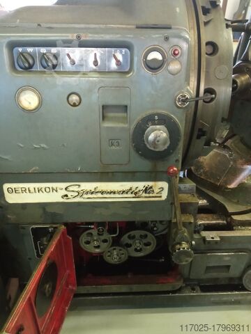 Spirál ferde fogaskerék vágógép Oerlikon Spiromatic 2