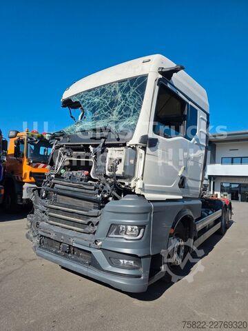 Xe tải ben móc container (roll-off) MAN TGX TG3 26.480 / Meiller Funk / Lenkachse