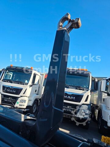 Xe tải ben móc container (roll-off) MAN TGX TG3 26.480 / Meiller Funk / Lenkachse