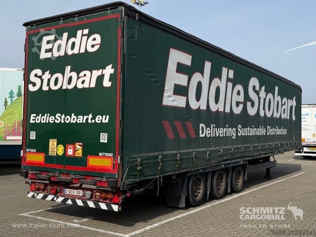 נגרר חצי פתוח עם ברזנט Schmitz Cargobull Curtainsider Mega