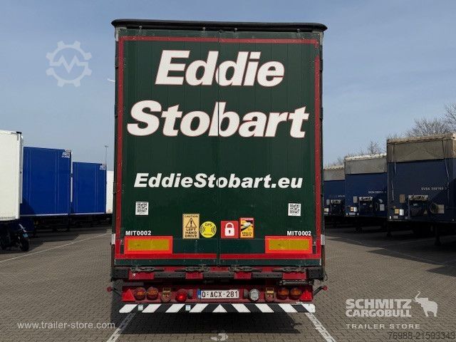 נגרר חצי פתוח עם ברזנט Schmitz Cargobull Curtainsider Mega