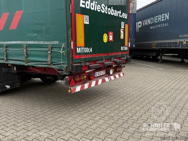 נגרר חצי פתוח עם ברזנט Schmitz Cargobull Curtainsider Mega