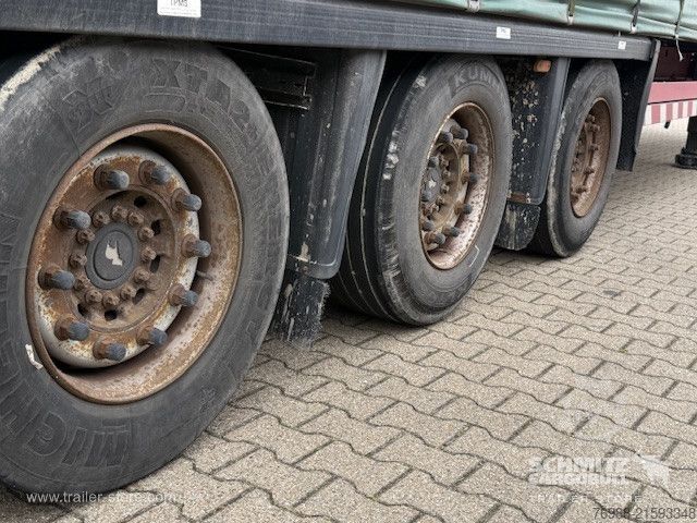 נגרר חצי פתוח עם ברזנט Schmitz Cargobull Curtainsider Mega