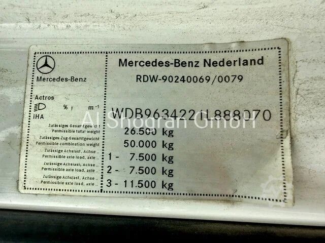 Padrão-SZM Mercedes-Benz Actros 2545 6x2/Kipphydraulik /Motorschaden !!!