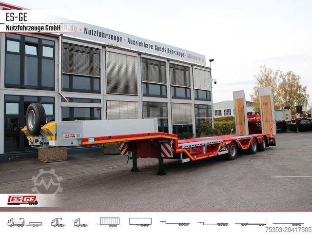 Naczepa niskopodwoziowa FAYMONVILLE MAX Trailer MAX100 Semi-Tieflader Radmulden