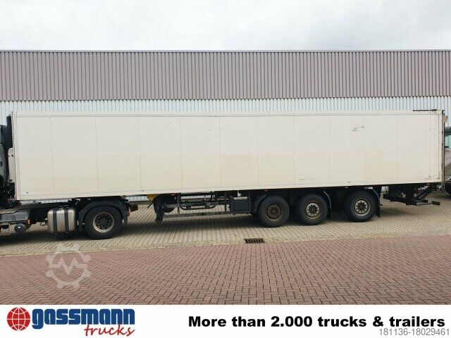 Hűtő félpótkocsi Schmitz SKO 24, Carrier, LBW, Lift-/Lenkachse, 74 cbm