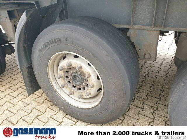 Hűtő félpótkocsi Schmitz SKO 24, Carrier, LBW, Lift-/Lenkachse, 74 cbm