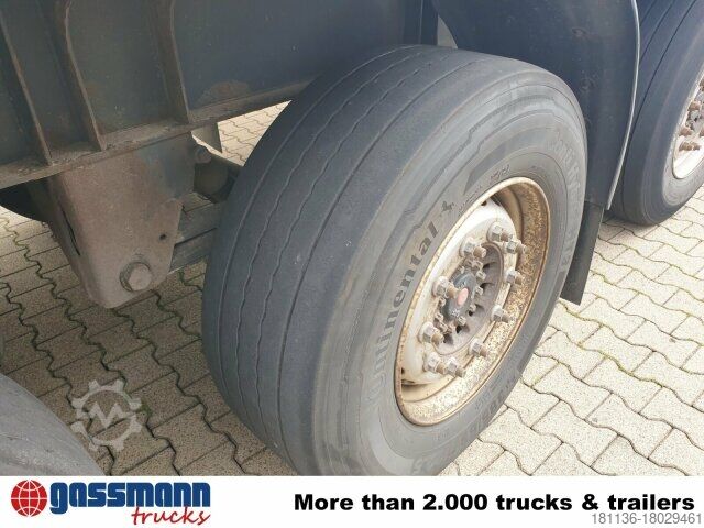 Hűtő félpótkocsi Schmitz SKO 24, Carrier, LBW, Lift-/Lenkachse, 74 cbm