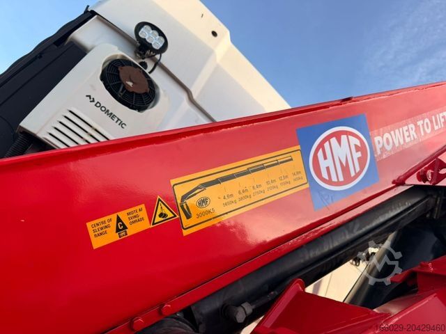 Macara montată pe camion MAN TGX 26.440 6x2 mit HMF 3000-5 Kran Top Zustand