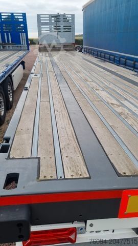 Auflieger mit Arbeitsbühne MAX Maxtrailer LPRS 24 Plattform Containerverr.