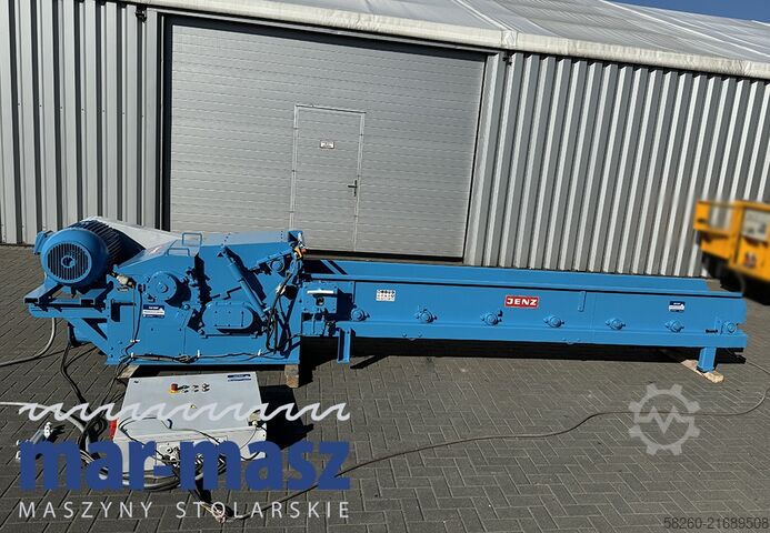 Wood Chipper Shredder JENZ HE180-500WEA z gąsienicą