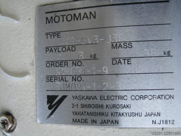  Yaskawa YR-SV3-J30