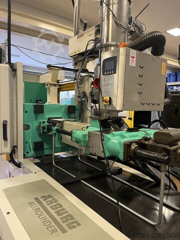 Injection molding machine Arburg 420 C Vario-horiz. verschiebb. Spritzag.