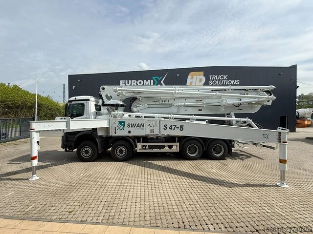 Betonpumpe Mercedes-Benz Arocs 4142 Mercedes-Benz Arocs 5 4542 8x4 SWAN ...