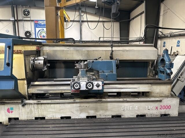 Torno CNC Qendrore Geminis GHT4 - 720 x 2000