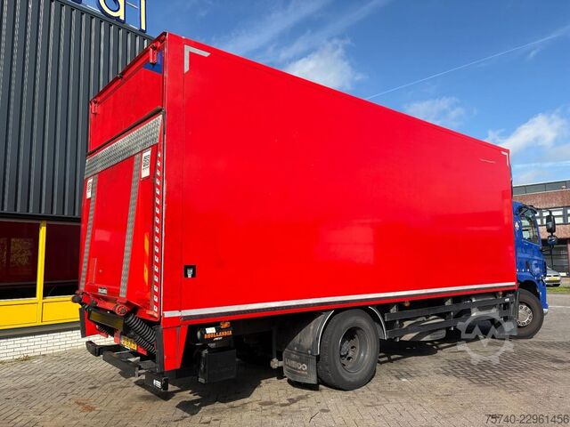 Benne fermée DAF CF 230 + DHOLLANDIA LOADLIFT + 19 TON + BOX 7,4...
