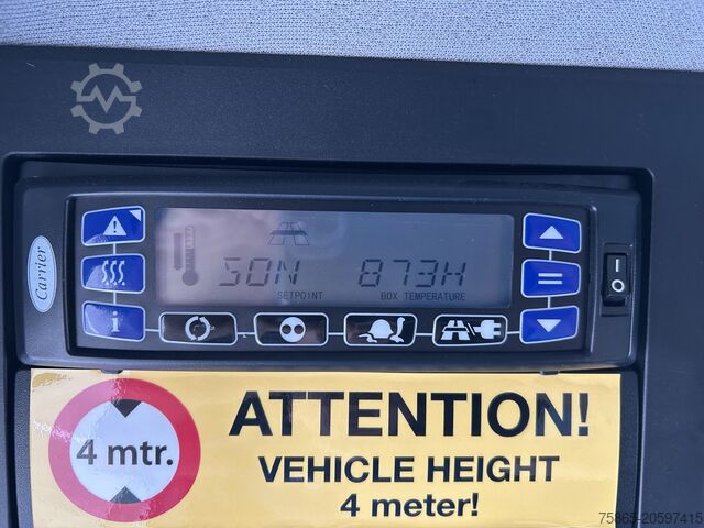 Транспортиране в хладилник/замразено Mercedes-Benz Actros 2124 / Carrier Supra 850 -30 gr / Koeler...