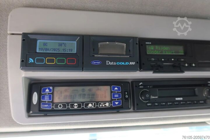 Транспортиране в хладилник/замразено Iveco EuroCargo 120 El 210L Carrier Supra 850 MT Koel...