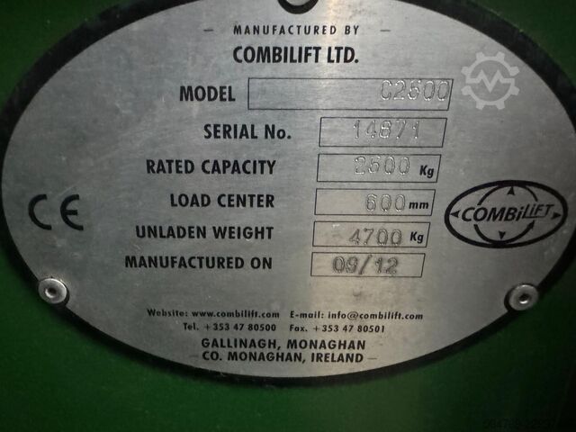  Combilift C2500 /perfect /compact/Only 4819 hours