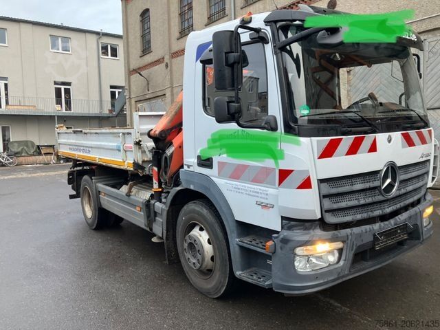 Üç taraflı damperli kamyon MERCEDES-BENZ 1223