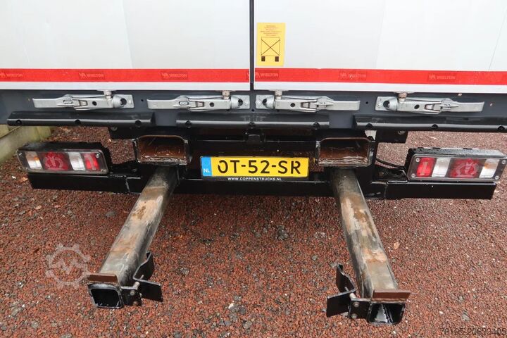Curtain sided Wielton Mega Trailer with Terberg King Lifter contructi...