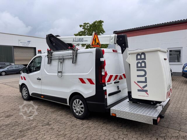 Transporter Arbeitsbühne Renault Trafic Hubarbeitsbühne Klubb KL 21B