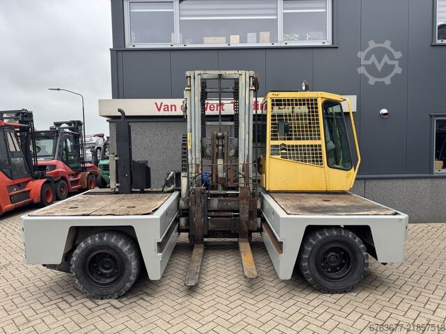  BAUMANN DX 40/14/43 SFH Zijlader Duplo 425 Freelift / Sideshift / uitschuif 2004 LPG
