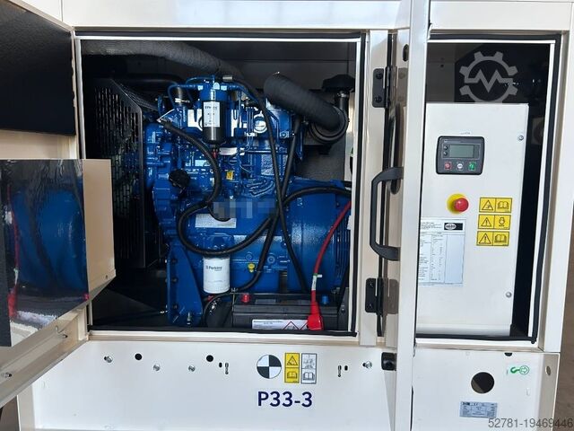 Aggregaatti FG Wilson P33-3 - 33 kVA Genset - DPX-16003