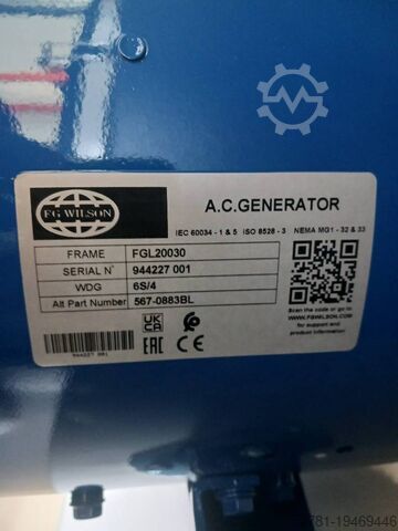 Agregatne FG Wilson P33-3 - 33 kVA Genset - DPX-16003