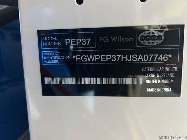 Agregatne FG Wilson P33-3 - 33 kVA Genset - DPX-16003