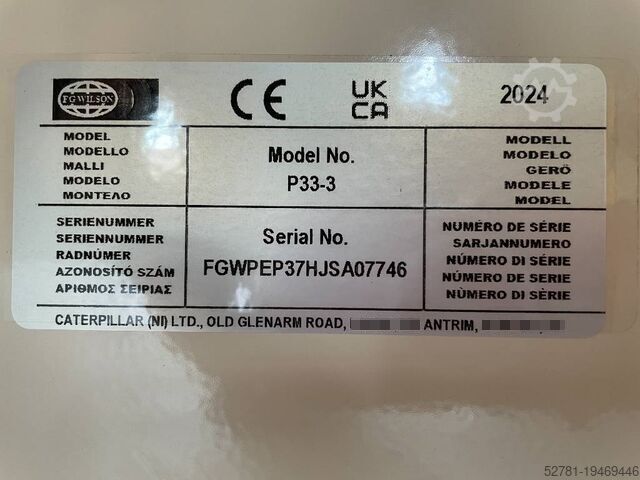 Agregatne FG Wilson P33-3 - 33 kVA Genset - DPX-16003