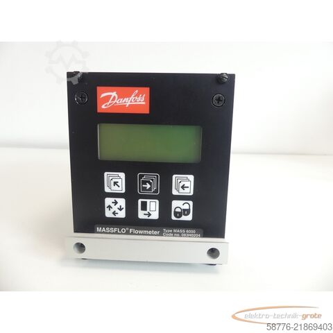 अवयव Danfoss MASS 6000 MASSFLO Flowmeter 083H0204 SN 096424N213 -neuwertig!-